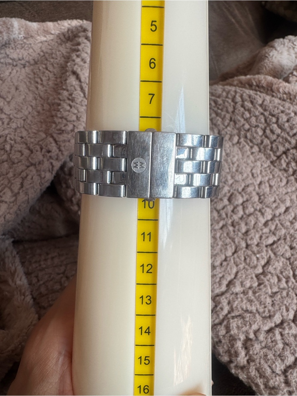 Michele Urban Diamond Swiss Watch – 1.27 CT TW Diamond Bezel – Stainless Steel - Picture 12 of 15